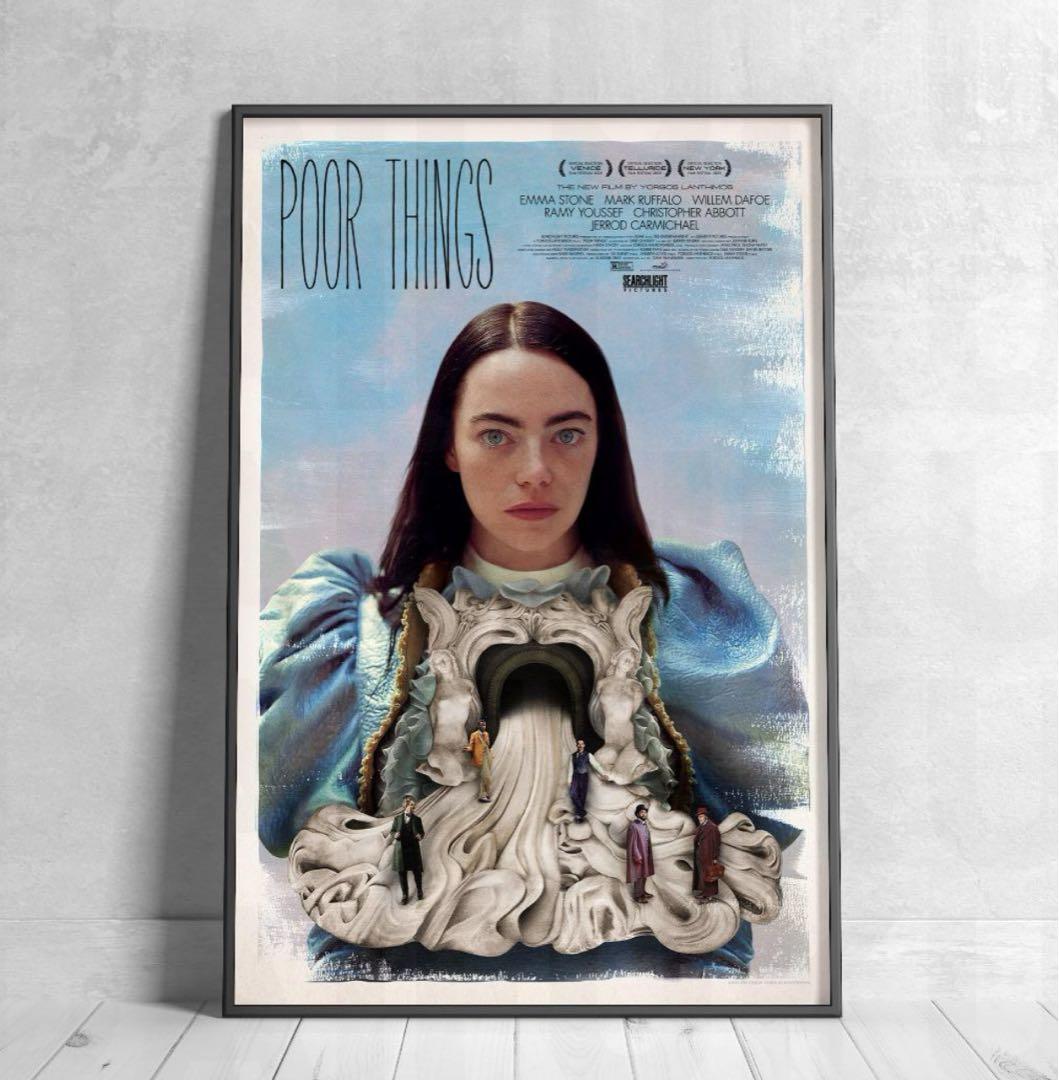 非売品 哀れなるものたち　アメリカ映画館用両面ポスター　　Poor Things