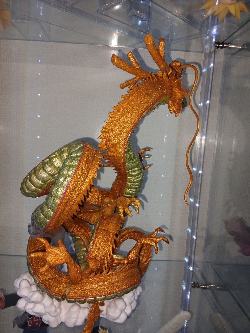 神龍ゴールド　【黄金神龍】 フィギュア 約36cm