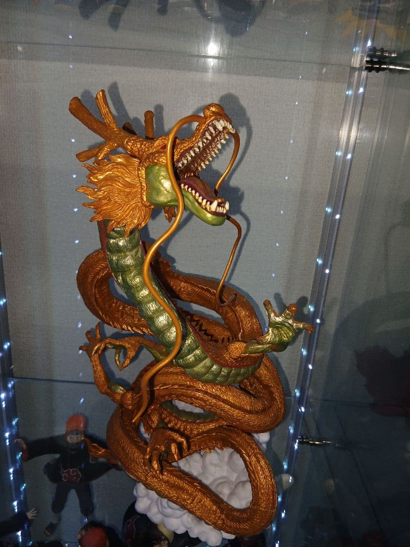 神龍ゴールド　【黄金神龍】 フィギュア 約36cm