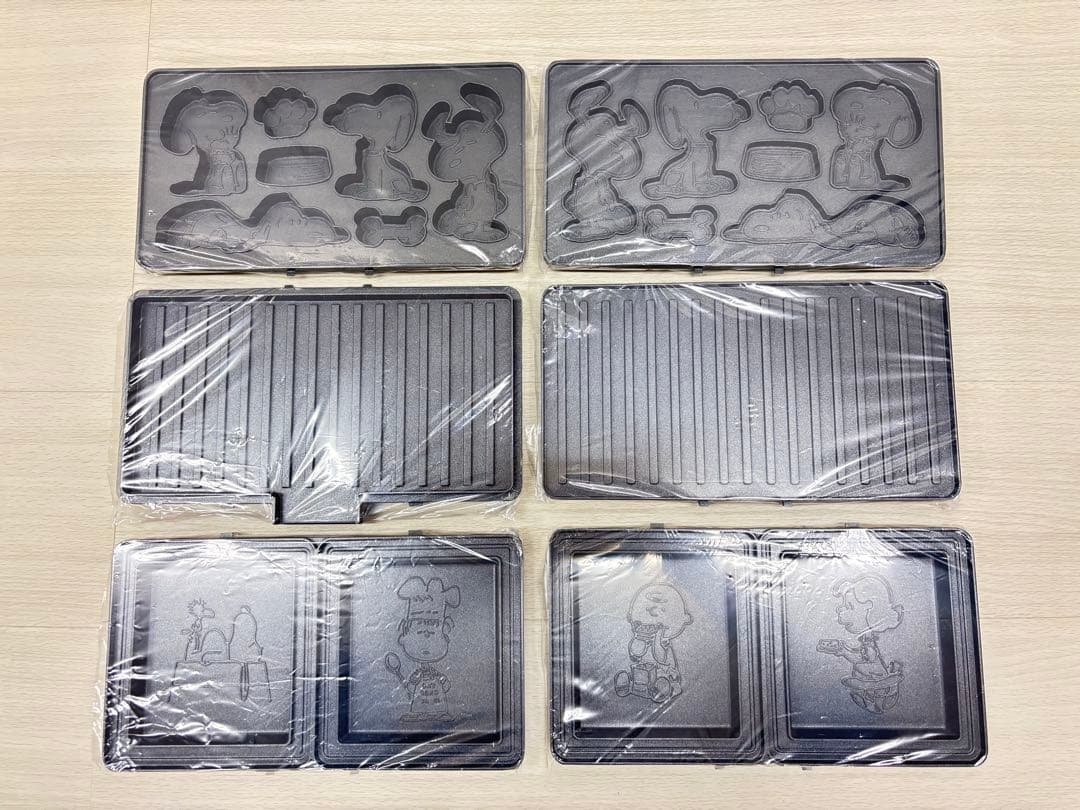 BRUNO PEANUTS スヌーピー グリルサンドメーカーダブル 24