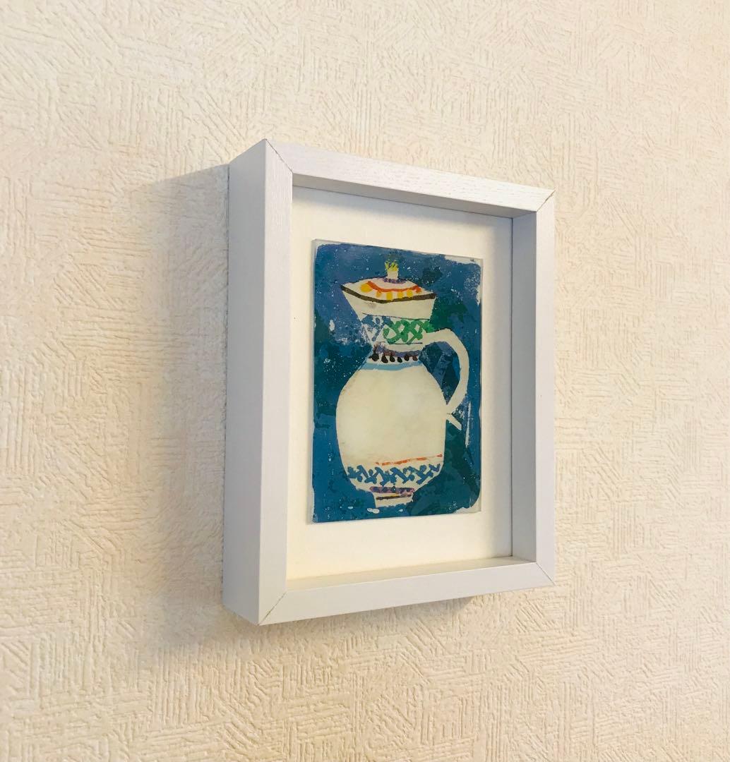 ガラス板アートプリント__Spring Pot