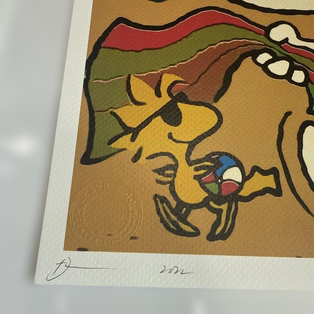 DEATH NYC 現代アートポスター　世界100枚限定　スヌーピー