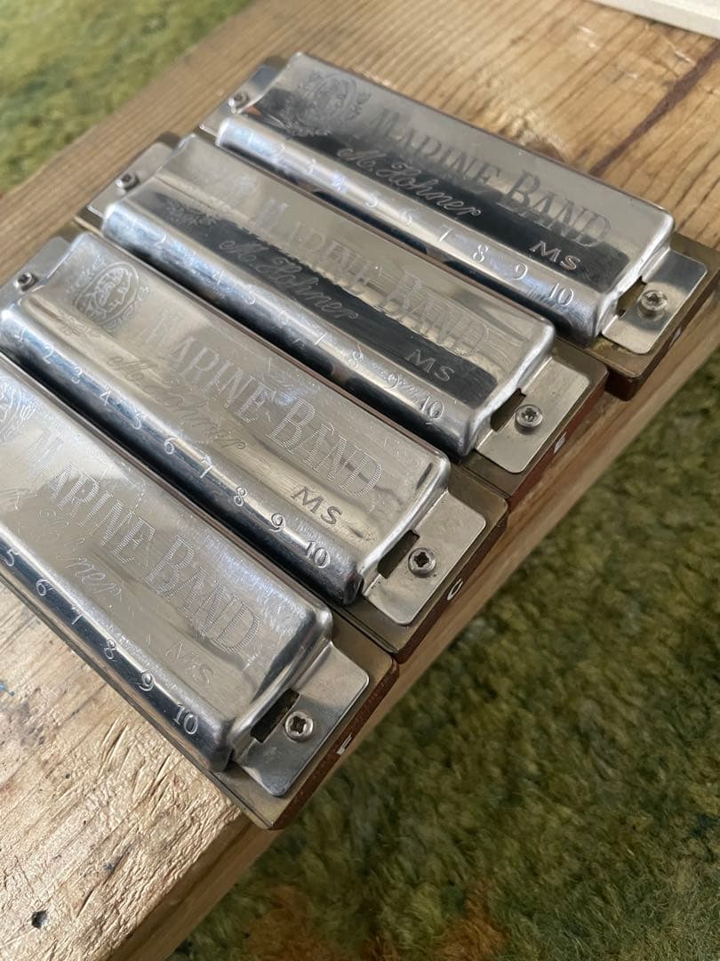HOHNER MARINE BAND　ハーモニカ　ブルースハープ C-E-F-A