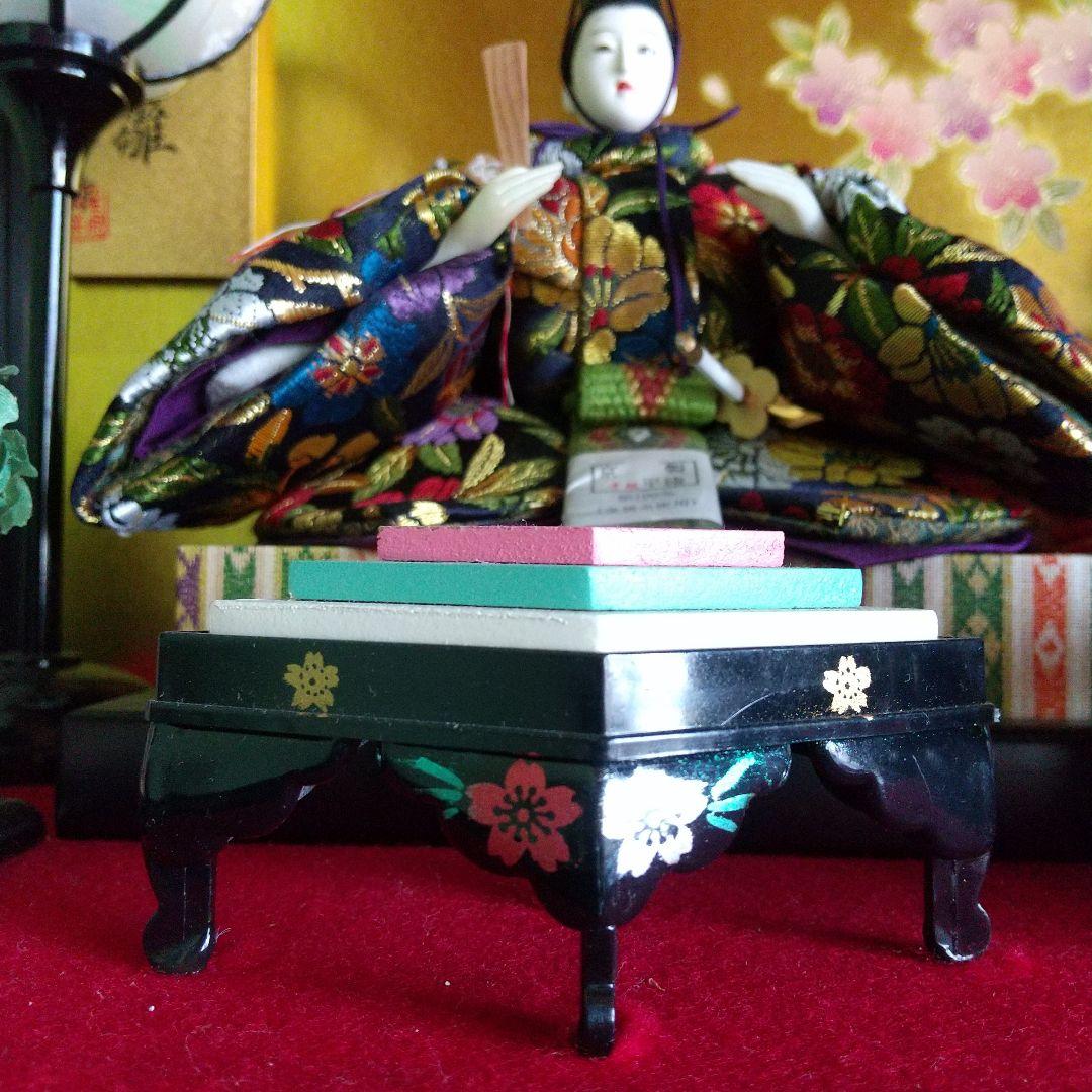 雛人形 本仕立 清峰作 親王飾り ライト付き