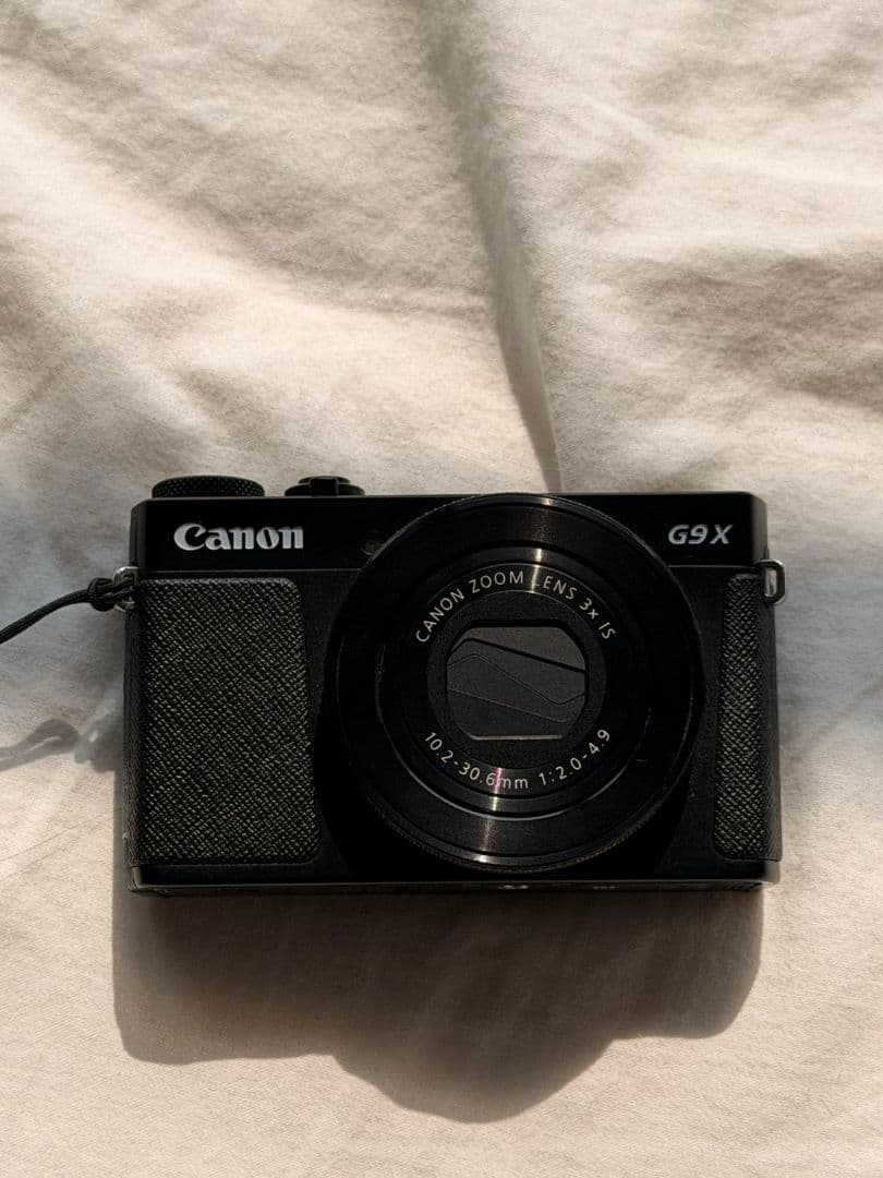 Canon G9X 本体 充電器 ケース付き　【動作確認済み】