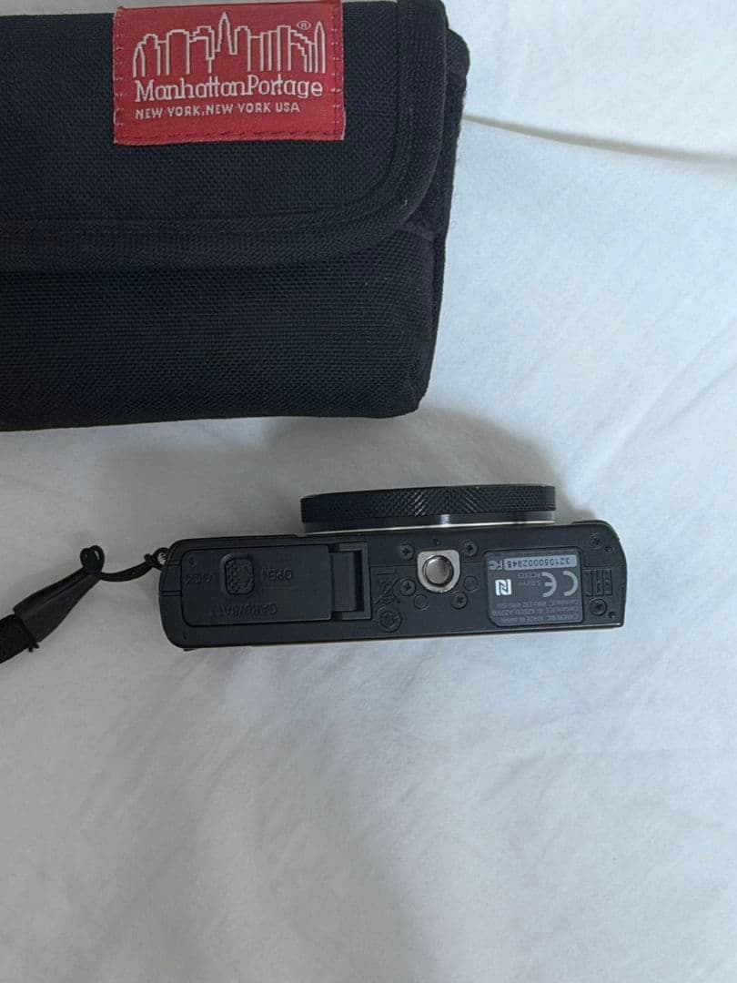 Canon G9X 本体 充電器 ケース付き　【動作確認済み】