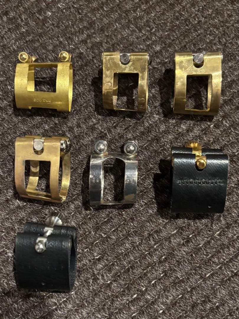 テナー メタル用リガチャ 7個セット オットーリンク ottolink
