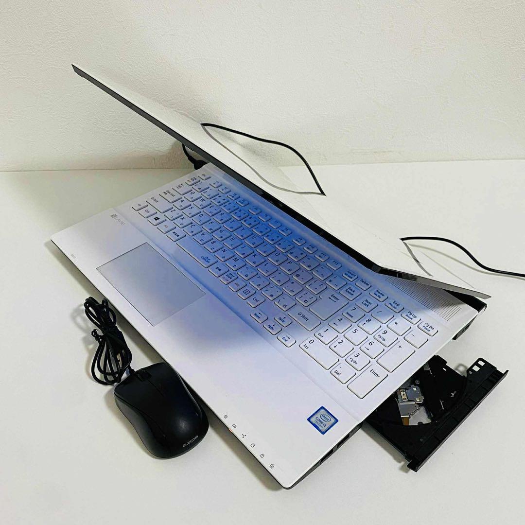 Y808 NECノートパソコンSSD第7世代 Windows11オフィス付き