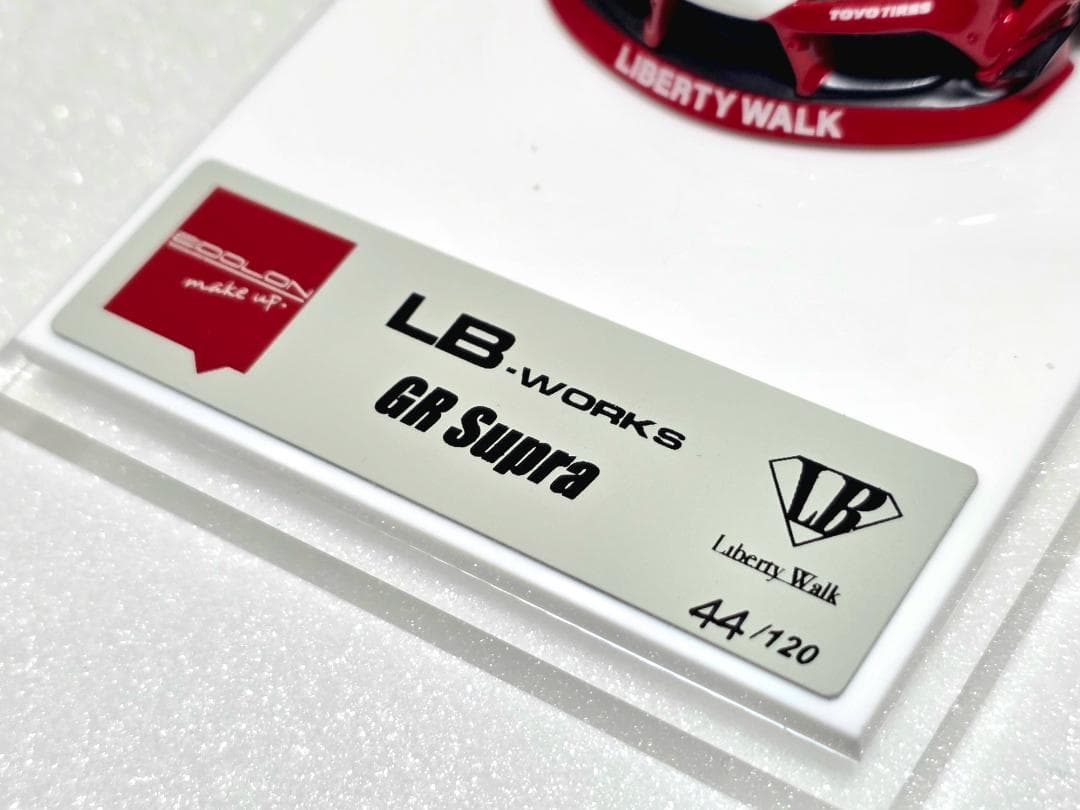 ミニカー 1/43 Make up eidolon LB-WORKS GR Supra