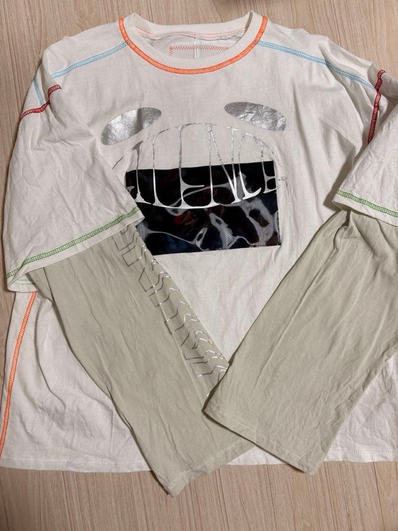 ヴァウンディTシャツ Mサイズ　silence Vaundy 銀テープ3本付