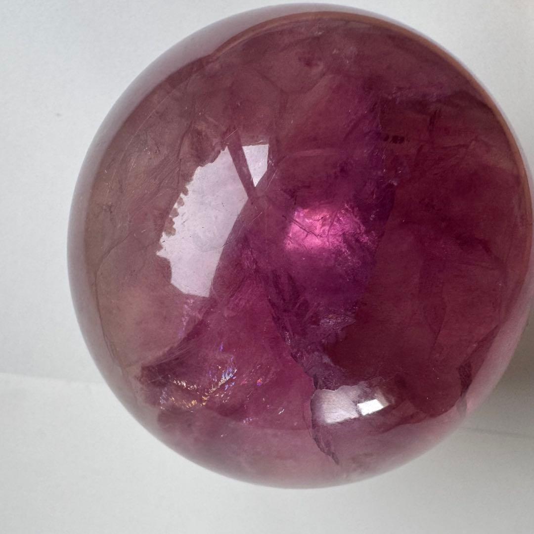 ♡PurpleFluoriteSphere6cm♡パープルフローライトスフィア