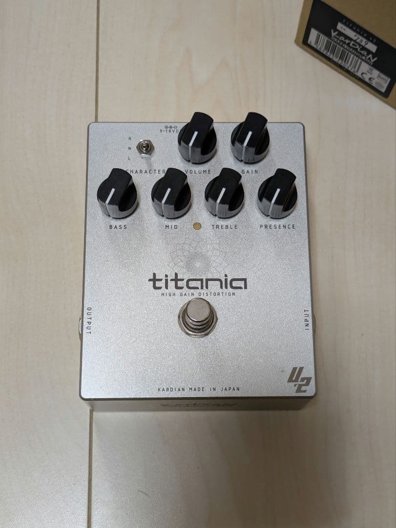 ギター Kardian titania V2