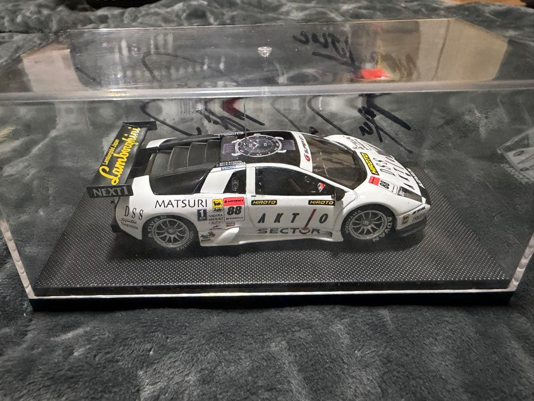 【織戸学直筆サイン】JLOCムルシエラゴGT500