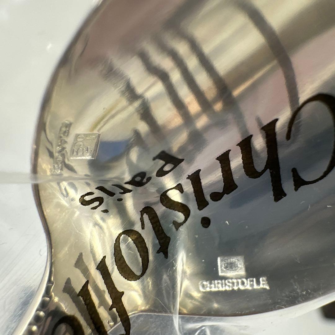 クリストフル　未使用品カトラリー18客　ボックス付　東さ7-0421☆2F