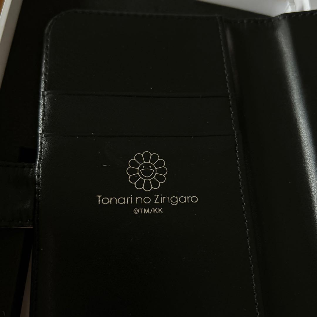 Tantan no Zingaro 手帳型ケース カラフル花柄　村上隆