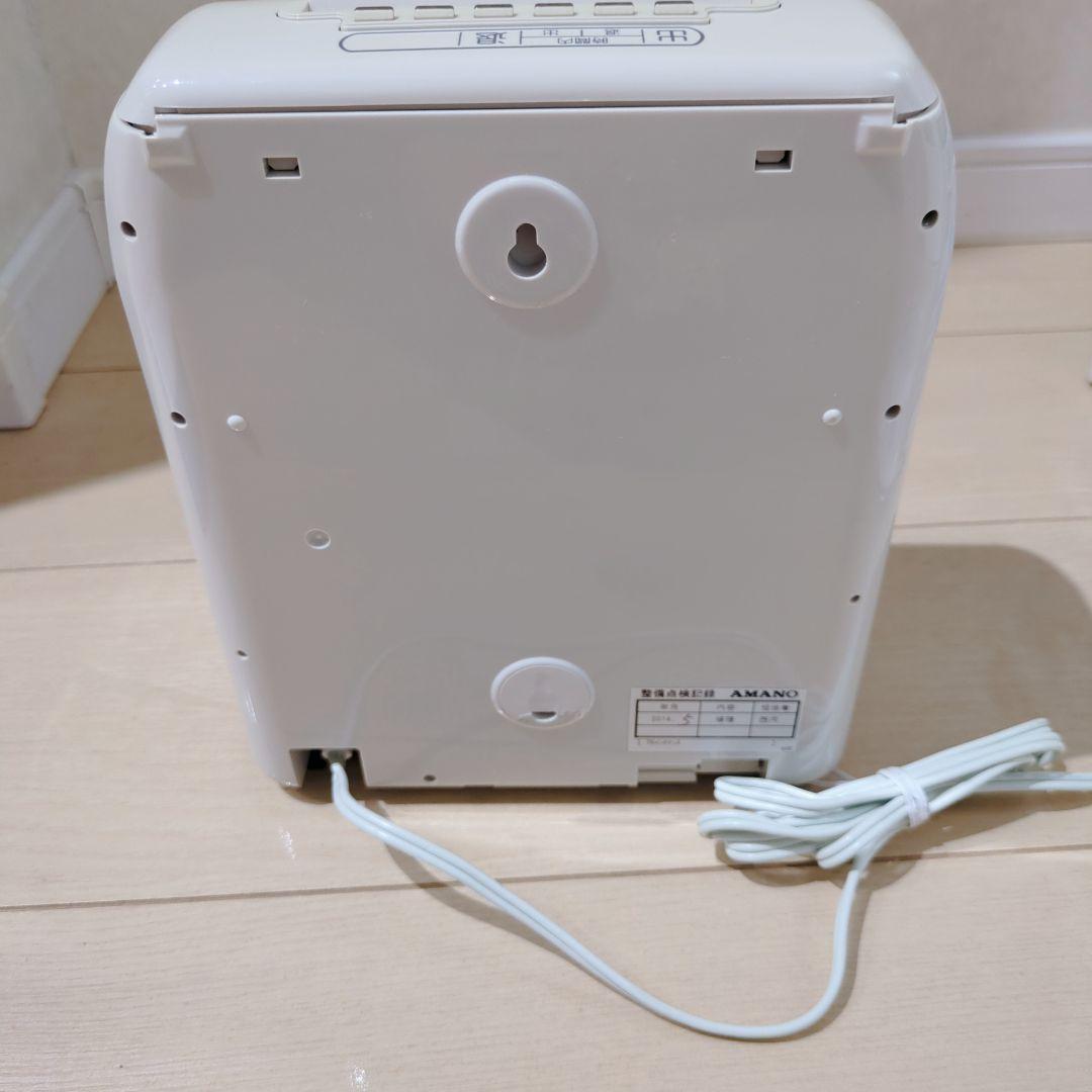AMANO 電子タイムレコーダー BX 2000 タイムカード 取扱説明書付