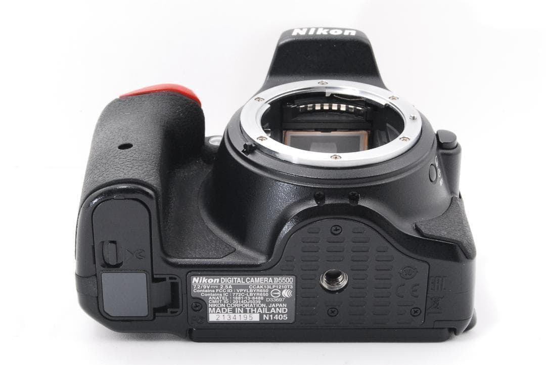 Nikon D5500 ダブルレンズセット 一眼レフカメラ スマホ転送機能搭載