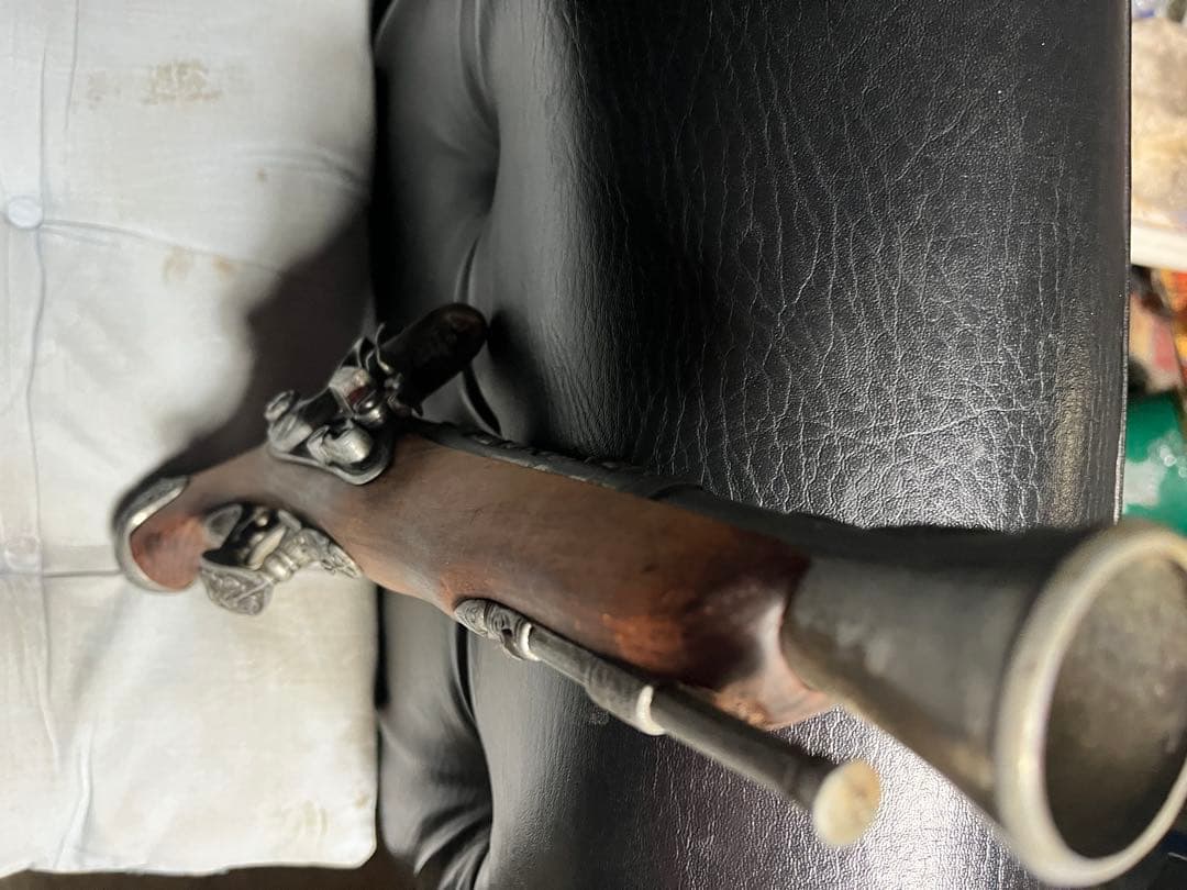 西洋火縄銃装飾銃古式銃 パイレーツカリビアン ジャックバロウ レプリカ銃 玩具