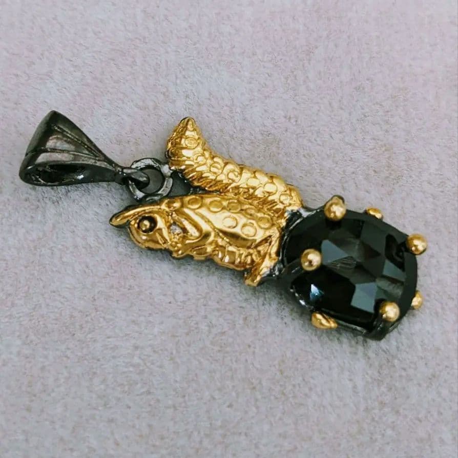 ＊NEW＊ トルコ製 ハンドメイド 天然石 ペンダントトップ シルバー925