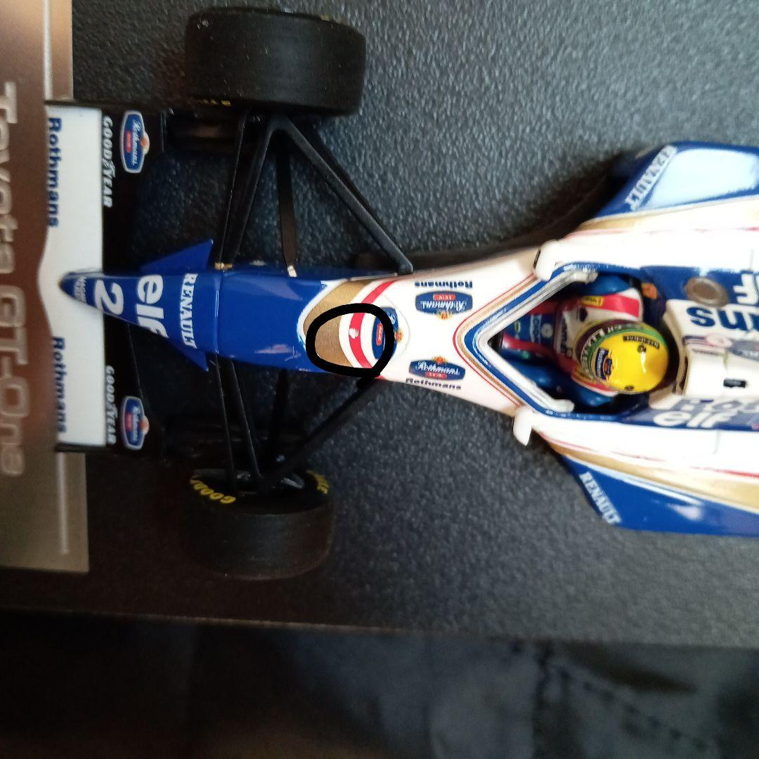 アイルトンセナ/ミニチャンプス1/43ウィリアムズFW16パシフィックGP