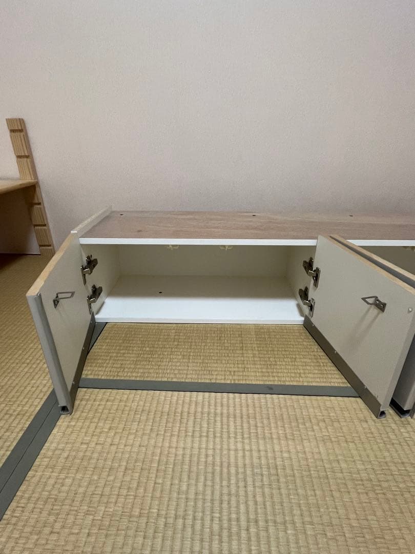 パモウナ　食器棚　上置き　キッチンボード