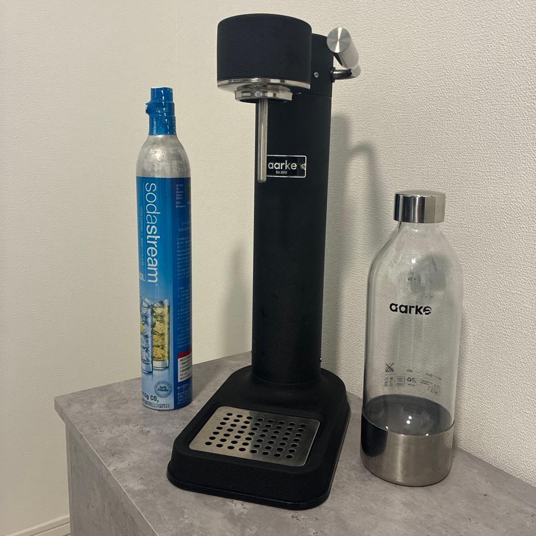 炭酸水メーカー アールケ カーボネーター3 マットブラック