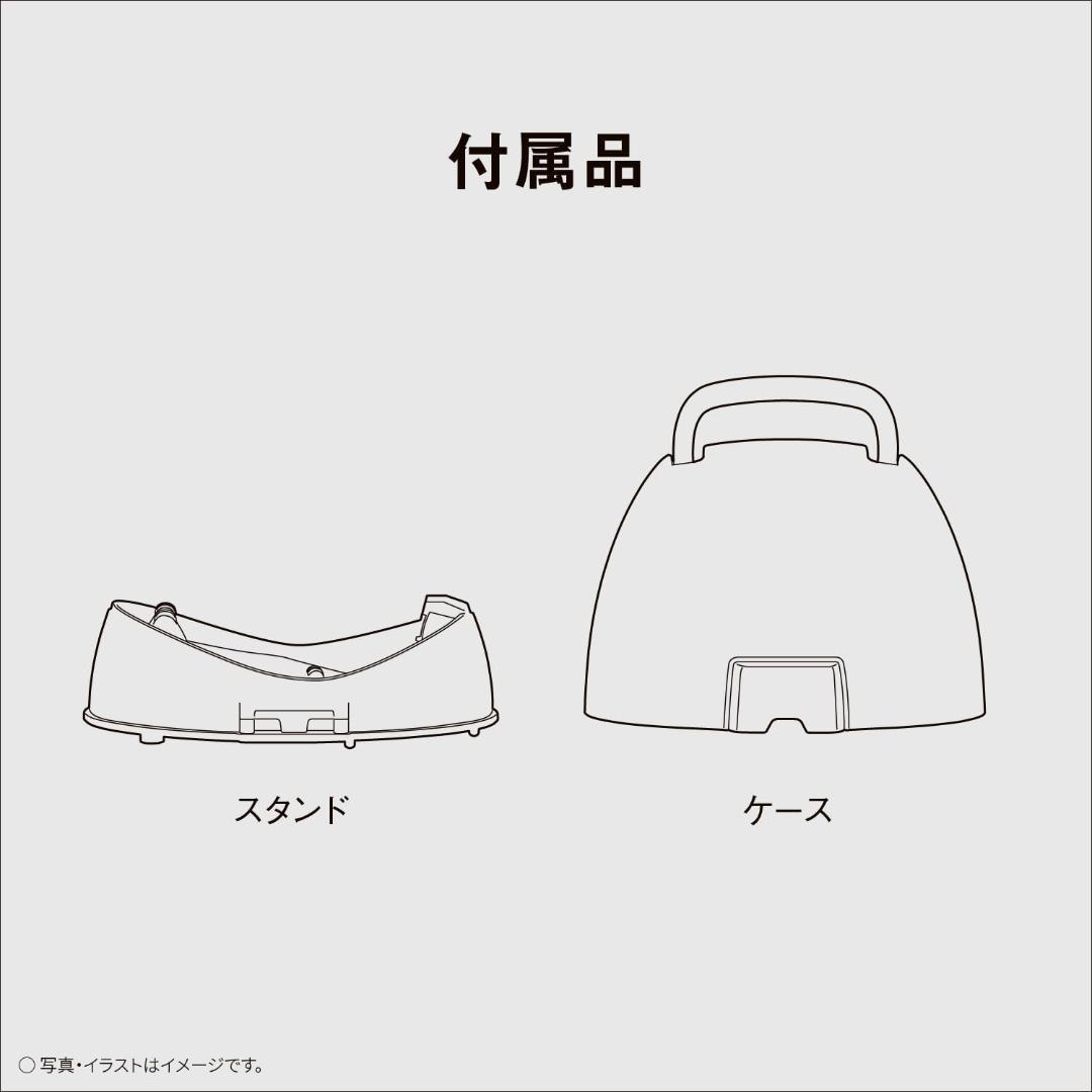 パナソニック コードレススチーム Wヘッドアイロン　-WL408-W