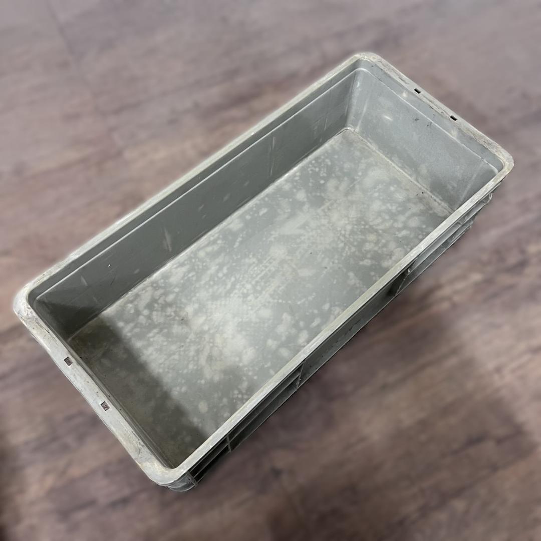 ◆6個セット◆プラスチックコンテナ　頑丈　スタッキング　収納ボックス　DIY