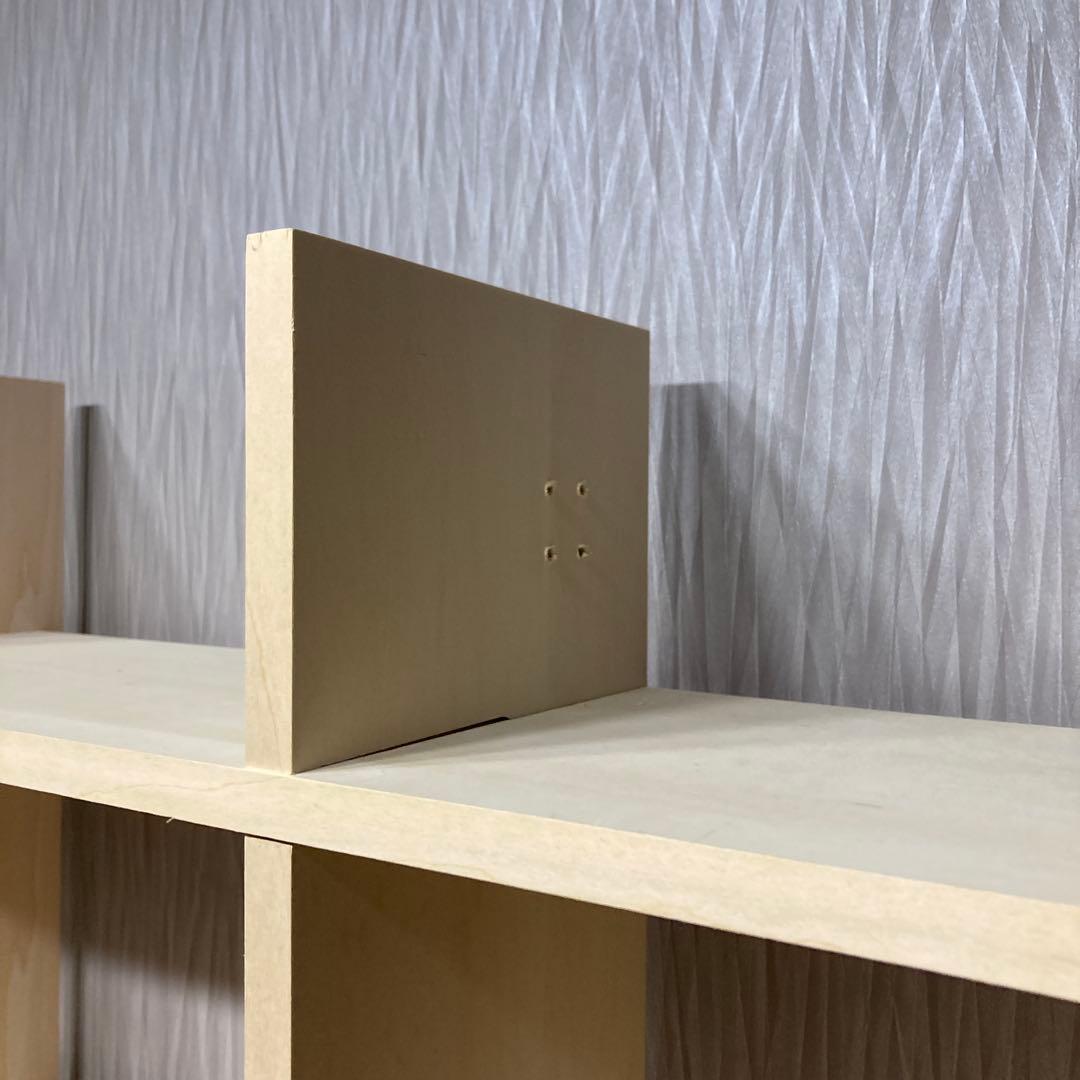 マルゲリータ　壁一面　本棚　シェルフ　縦8コマ×横7コマ　奥行180mm