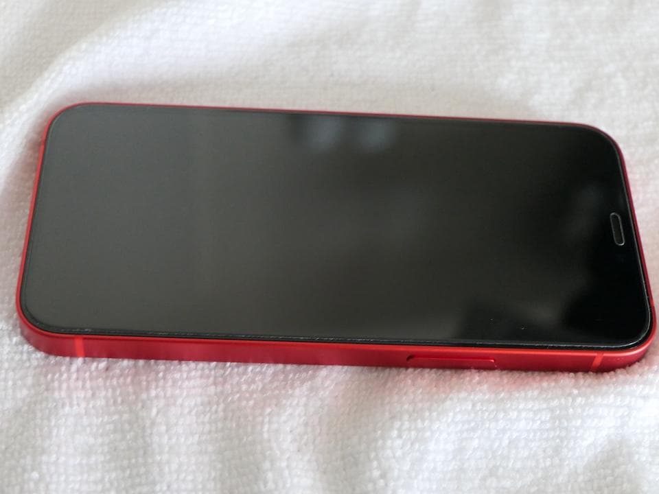 【極美品】 iPhone 12 mini 128GB PRODUCT(RED)