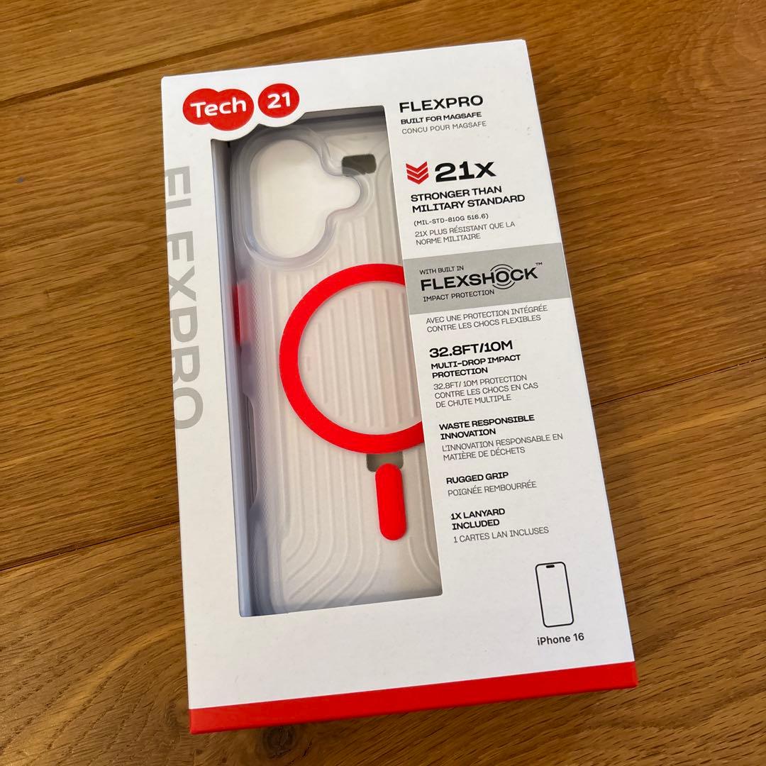 iPhoneアクセサリー Tech21 FlexPro Case for iPhone 16