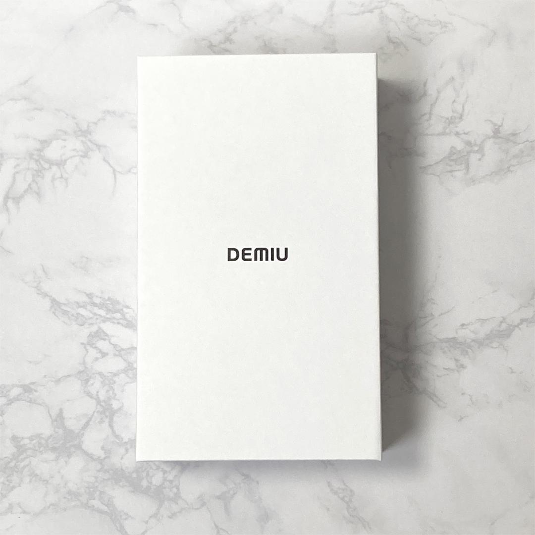 iPhone13《新品》Demiuデミュウフラット　スマホケース チャコール