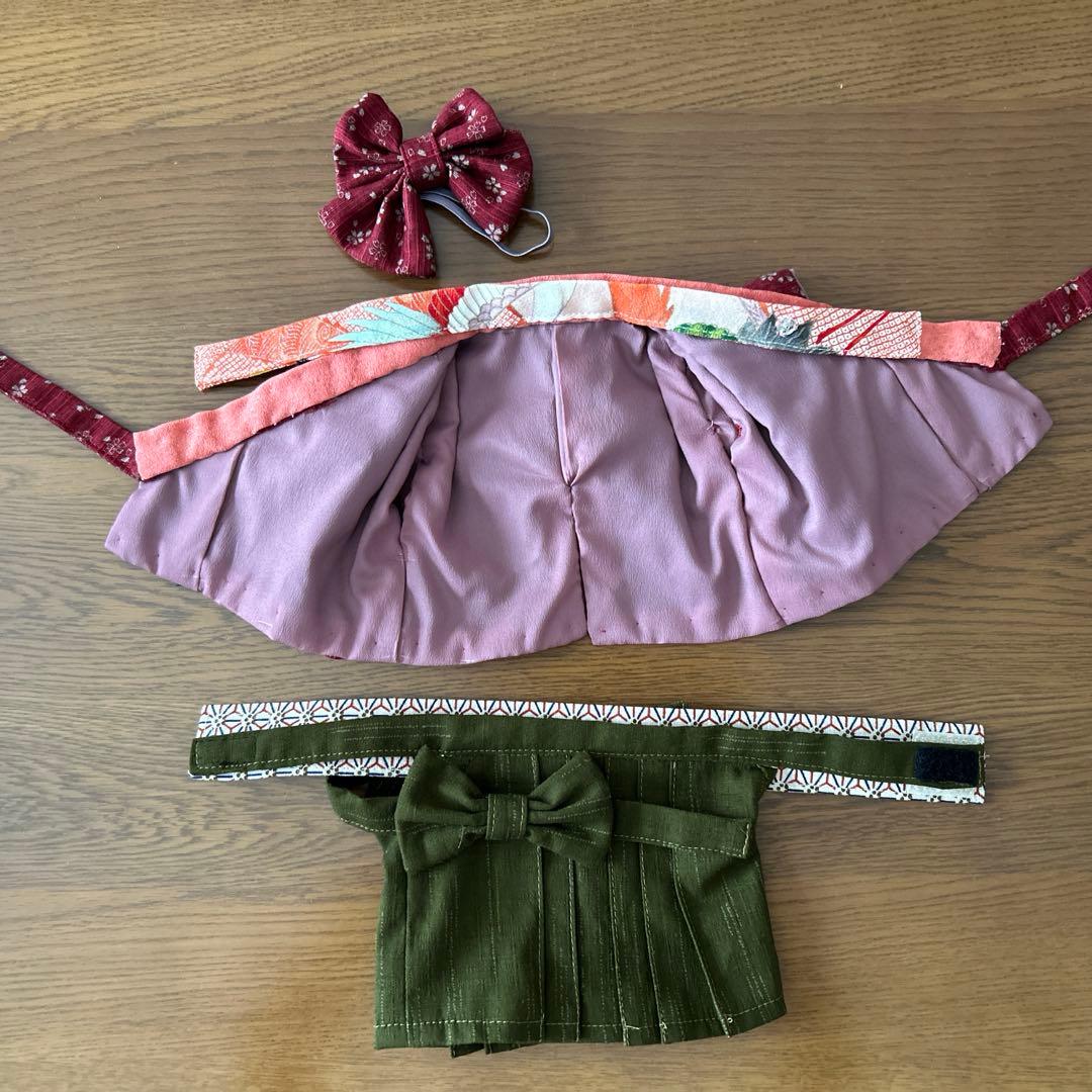 B99 ダッフィー &シェリーメイ ペア　袴コスチューム