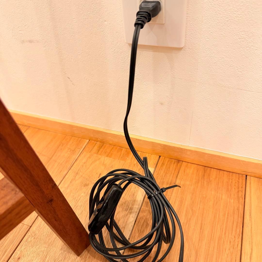 コンランショップ クロスフロアランプ 無垢 木製 シェード 室内灯 スタンド