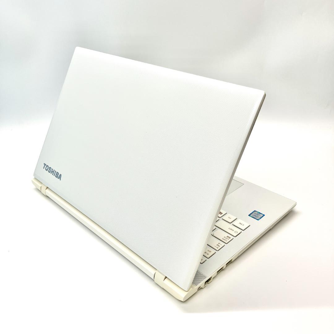 おしゃれ❤️上品ホワイト☆快速☆SSD256GB YouTube ノートパソコン