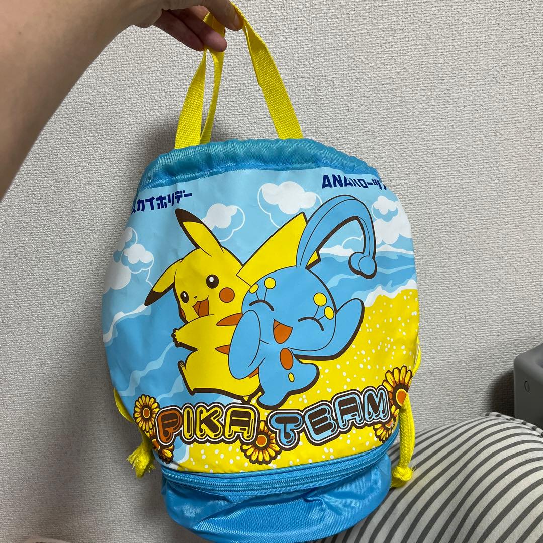 ◯マルANA ポケモン　ナップサック　非売品　レア