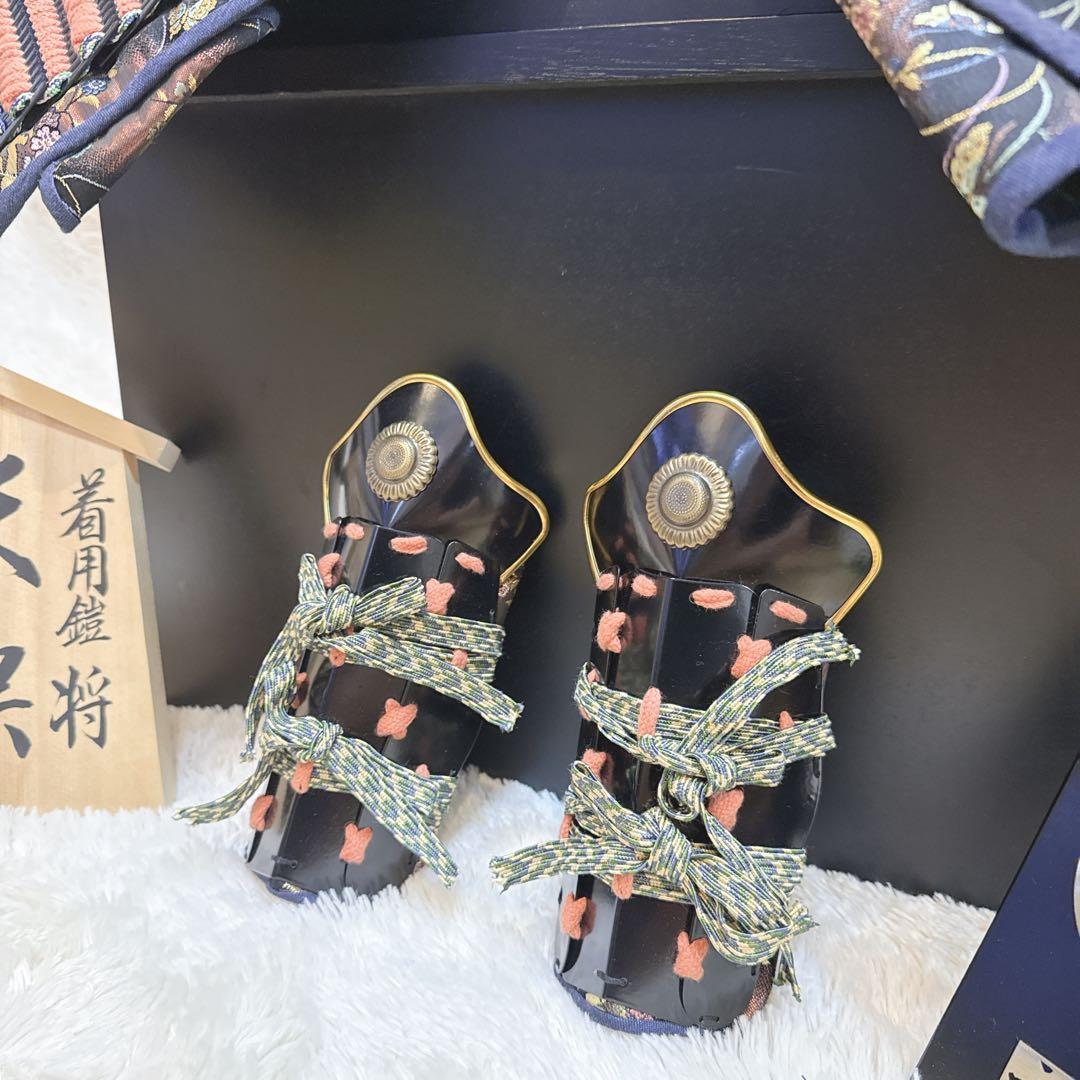 着用鎧 五月人形 節句 兜 天保 将 景光作 3歳～6歳 子供鎧 稚児鎧 甲冑