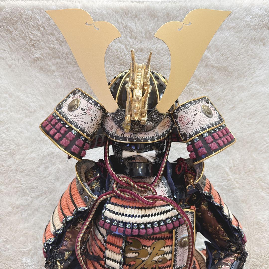 着用鎧 五月人形 節句 兜 天保 将 景光作 3歳～6歳 子供鎧 稚児鎧 甲冑