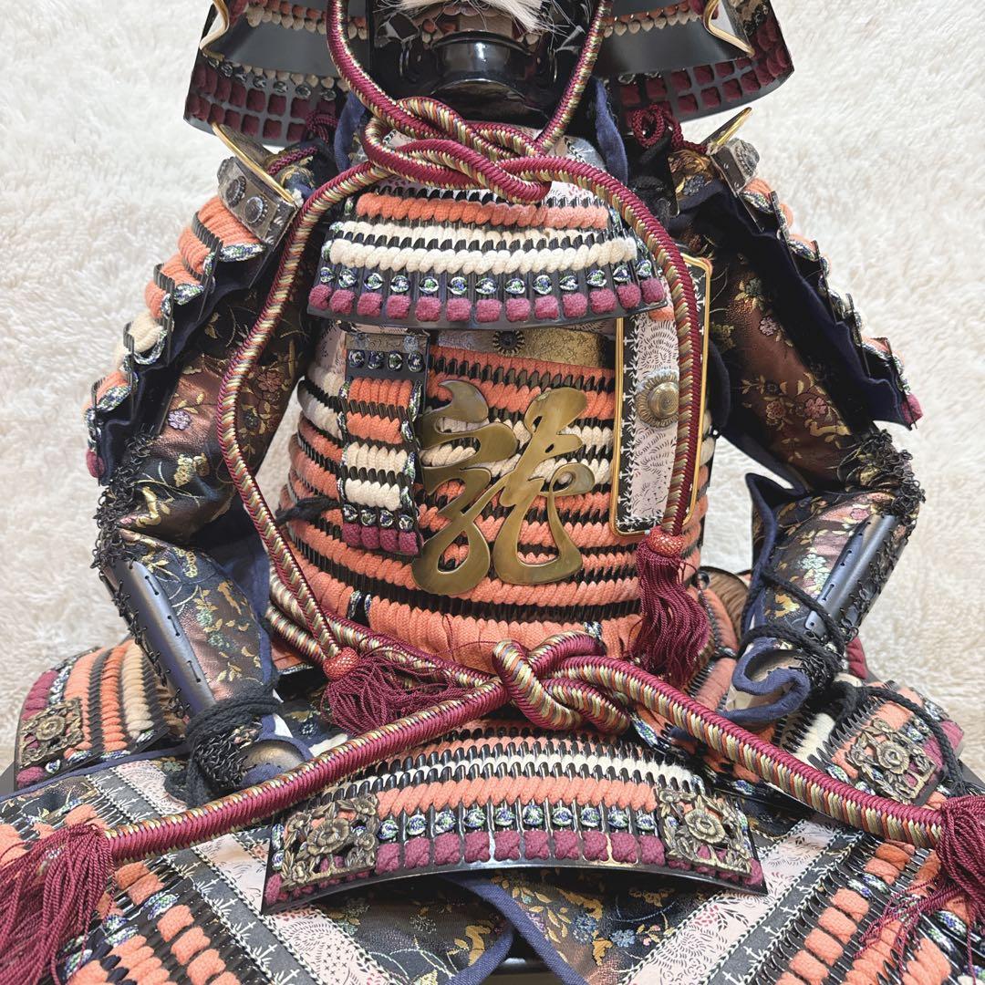 着用鎧 五月人形 節句 兜 天保 将 景光作 3歳～6歳 子供鎧 稚児鎧 甲冑