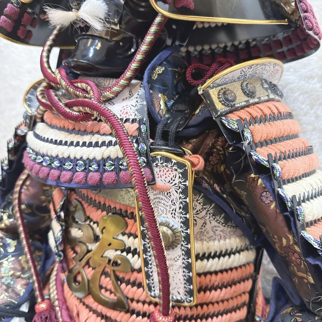 着用鎧 五月人形 節句 兜 天保 将 景光作 3歳～6歳 子供鎧 稚児鎧 甲冑