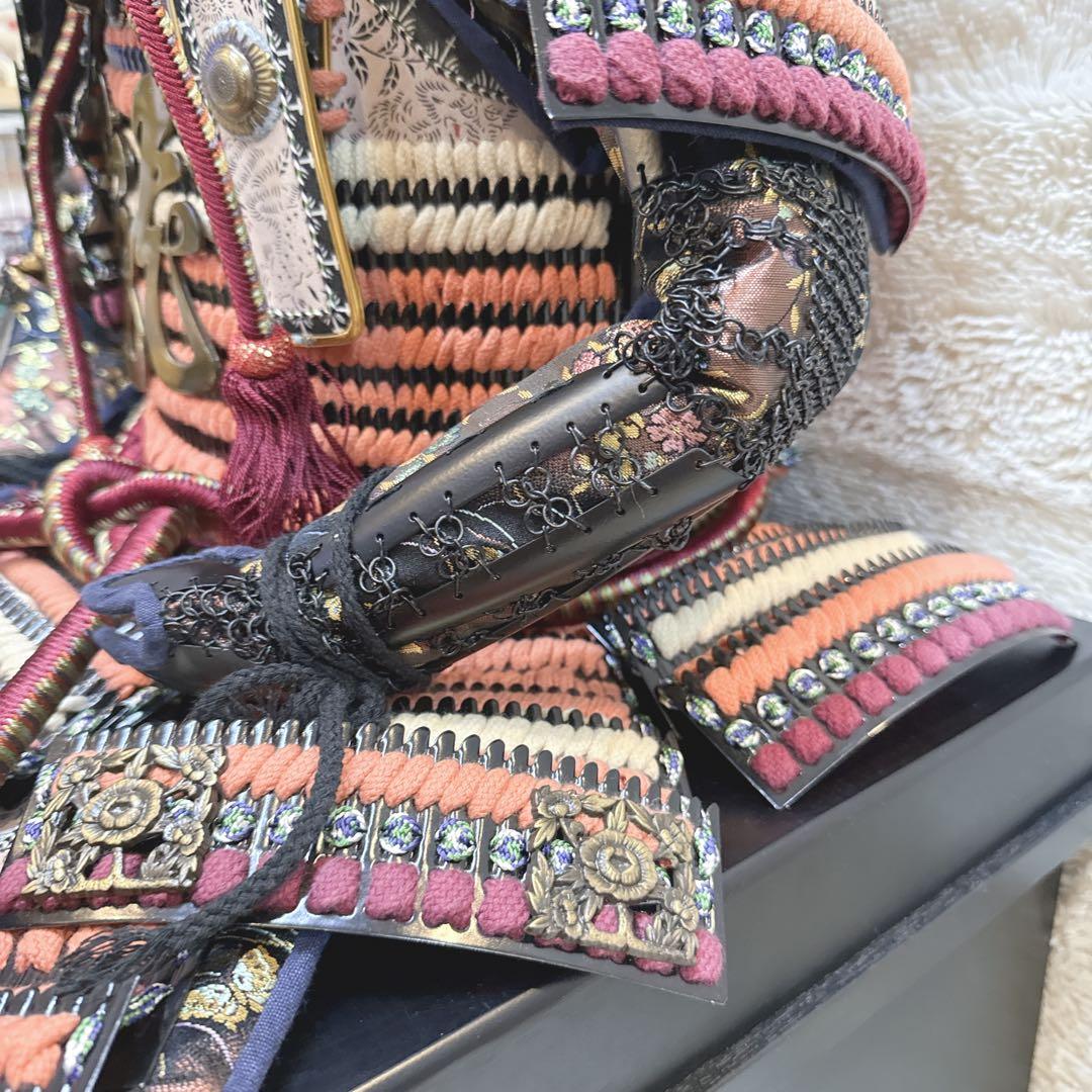 着用鎧 五月人形 節句 兜 天保 将 景光作 3歳～6歳 子供鎧 稚児鎧 甲冑