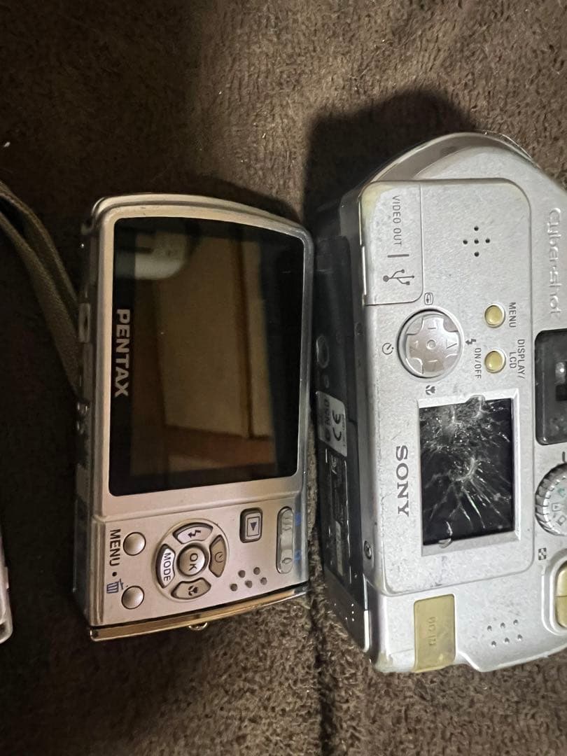 ジャンク　デジタルカメラセット