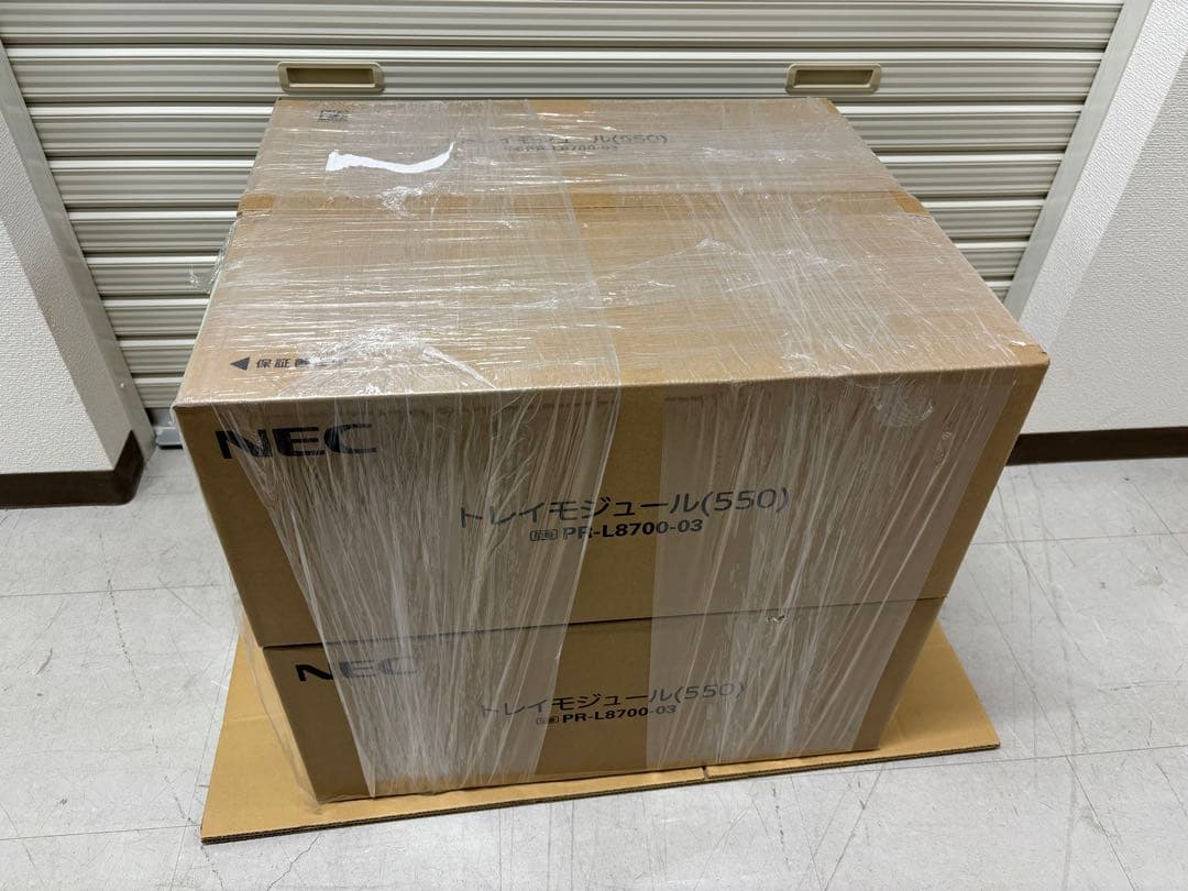 新品　NEC　トレイモジュール　550 PR-L8700-03 ２箱セット