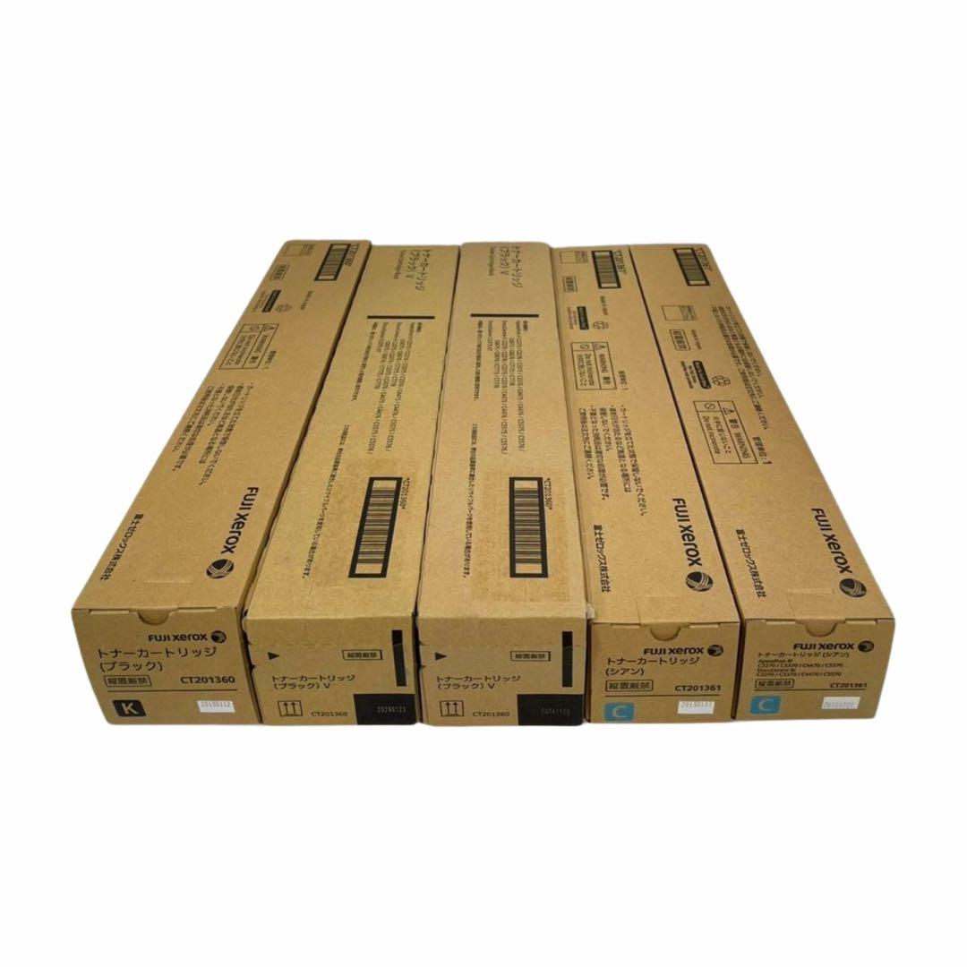 FUJIFILM（XEROX）CT201360〜63 トナー　9本（C-267）