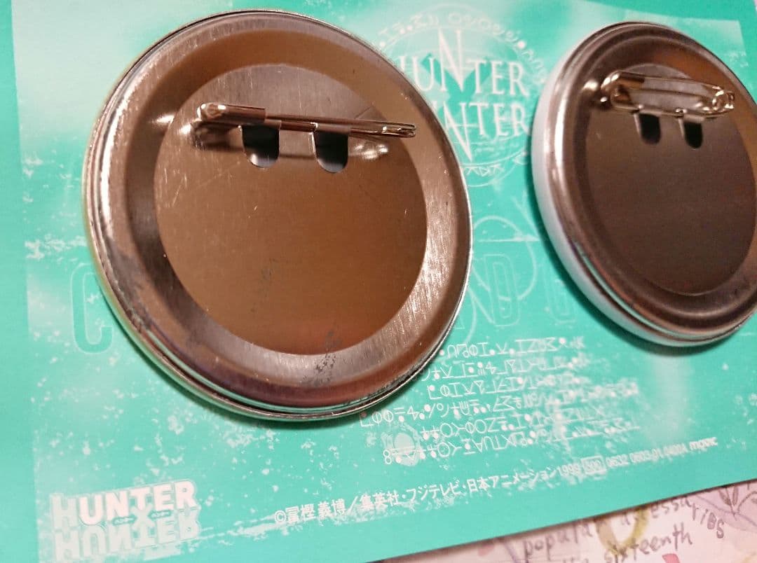 ゴン　缶バッジ２種　HUNTER×HUNTER
