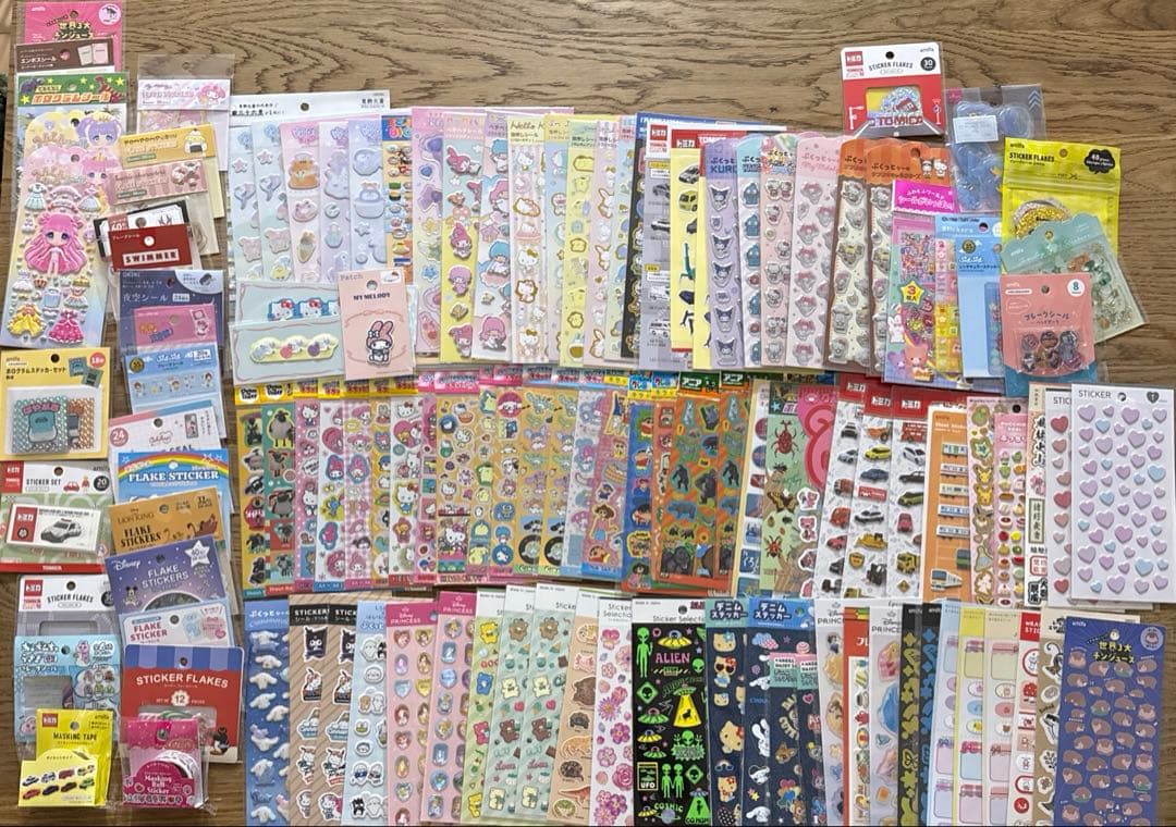 最終値下げ　合計190点　立体67点　ボンボンドロップシール　まとめ売り