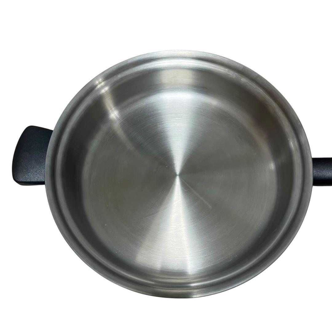 【美品】Amway Queen 大フライパン ステンレス 調理器具 本体のみ