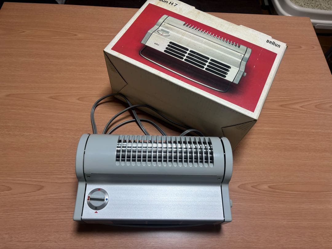 Braun H7 電気ヒーター 元箱付き