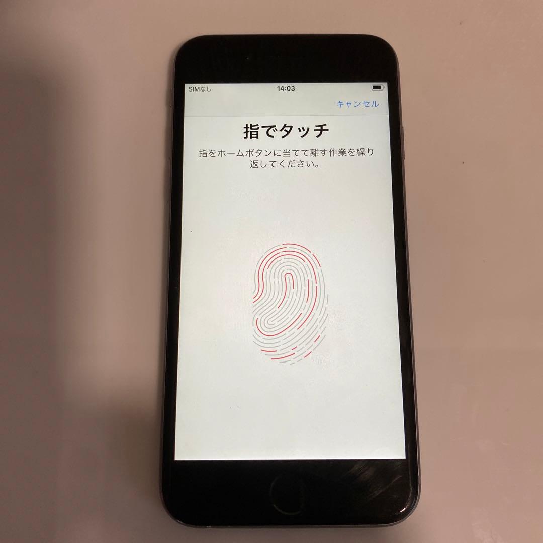 iPhone 6s 128GB black SIMフリー バッテリー100%