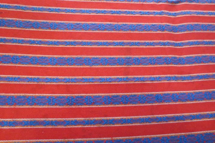 イギリス★織物　ベッド/ソファーカバー ハンドメイド　ブランケット　アンティーク